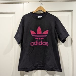 Adidas Mens Neon Logo Tshirt